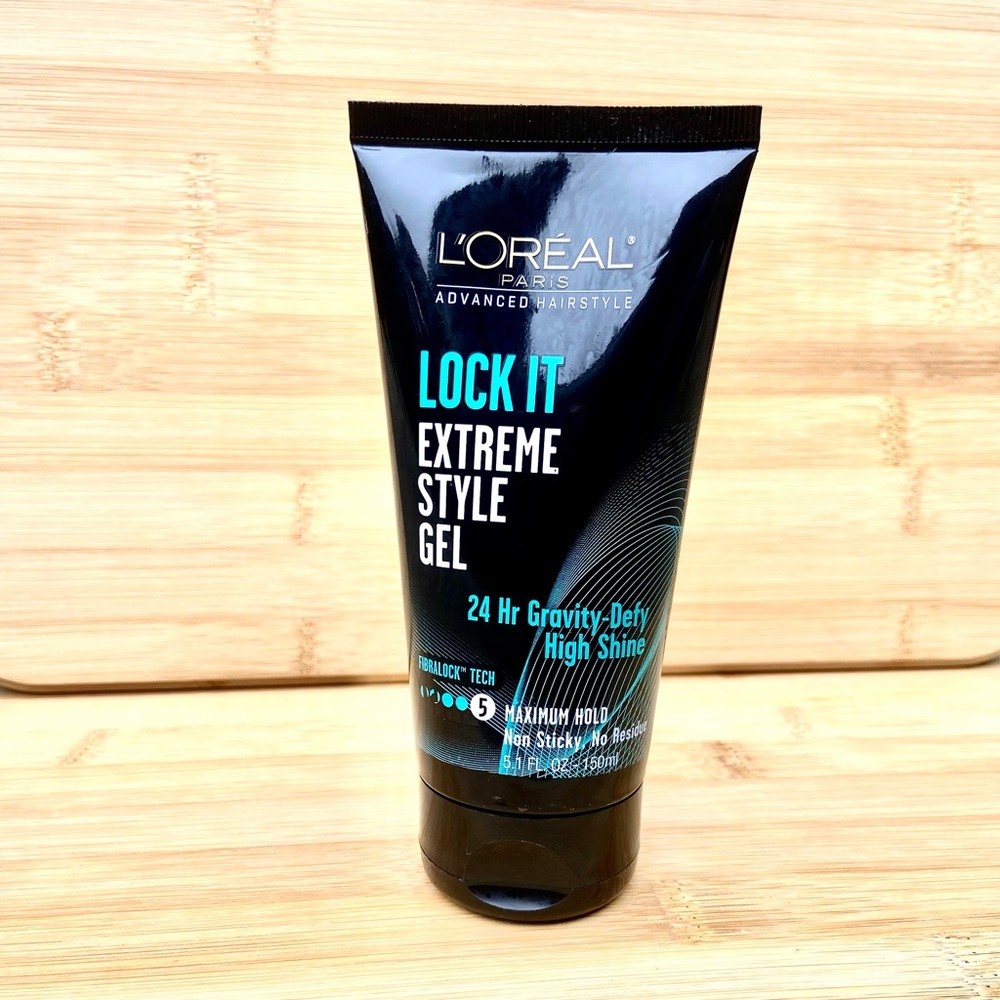 L’ORÉAL Paris Advanced Hairstyle Lock It Extreme Style Gel MAX hold 5.1 floz NEW